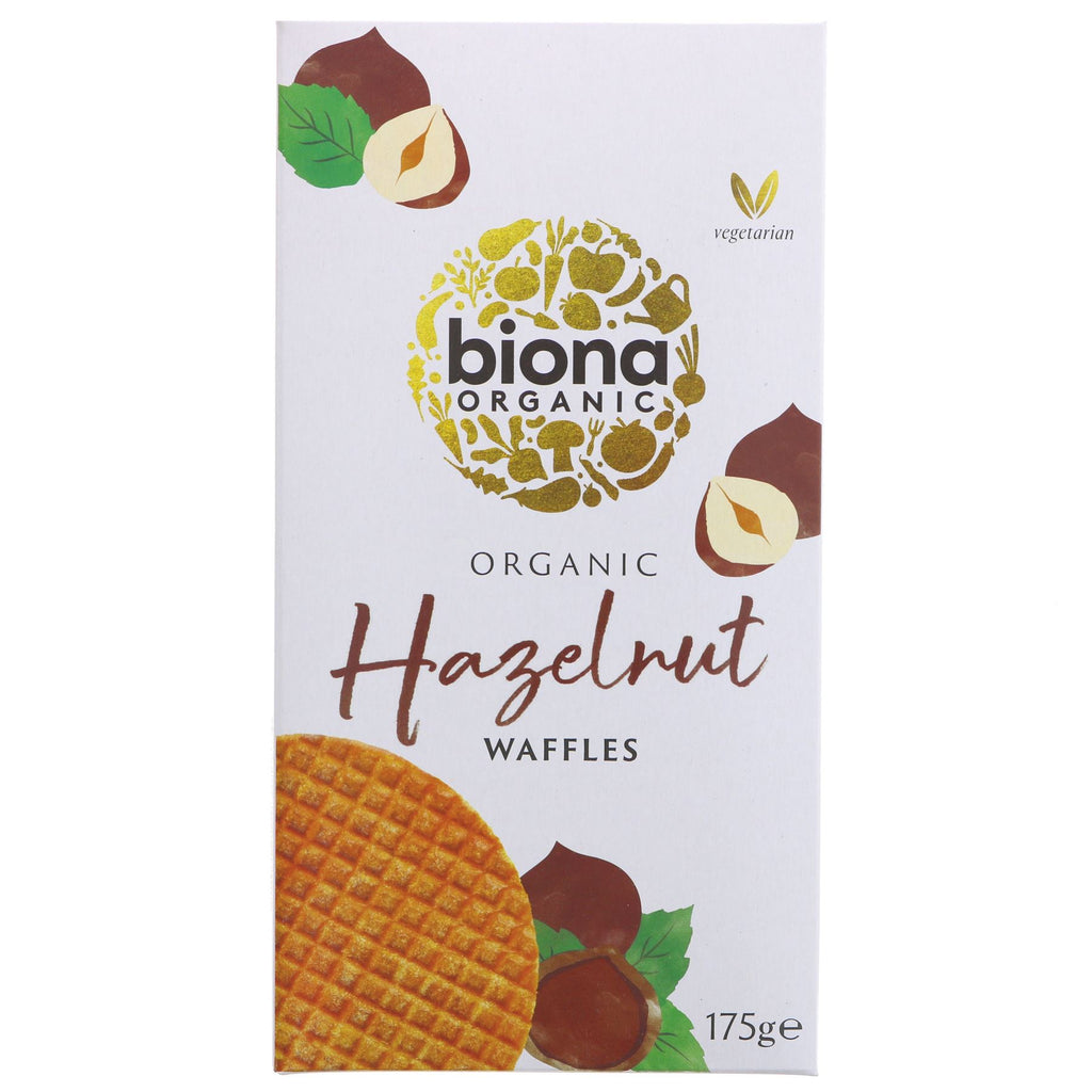 Biona | Hazelnut Syrup Waffles | 175g