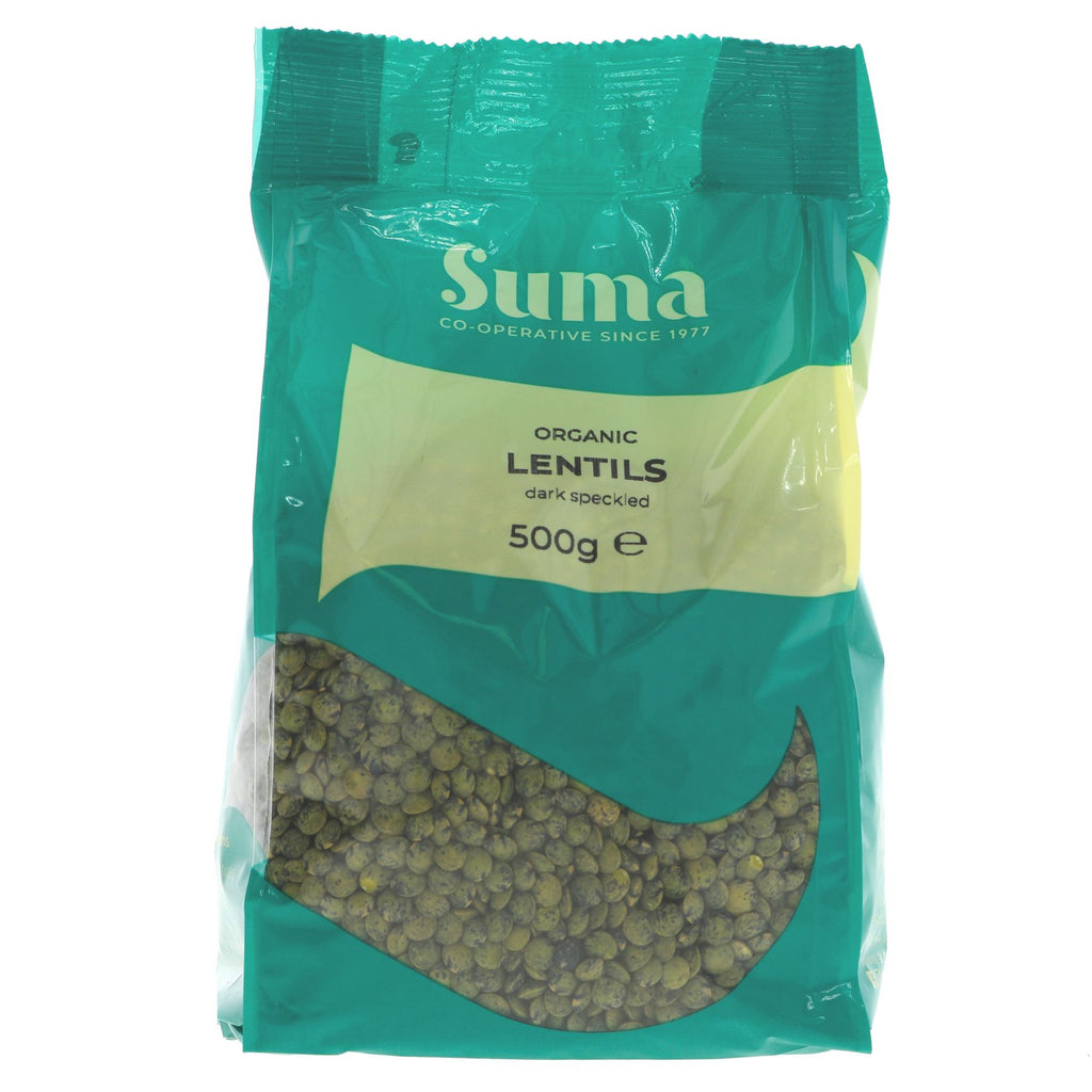 Suma | Lentils - Dark Speckled, org - Previously called Puy type | 500g