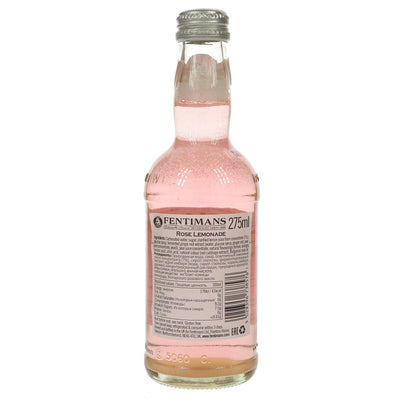 Delicate & Refreshing Rose Lemonade - Gluten Free, Vegan & No Added Sugar. Perfect for any occasion.