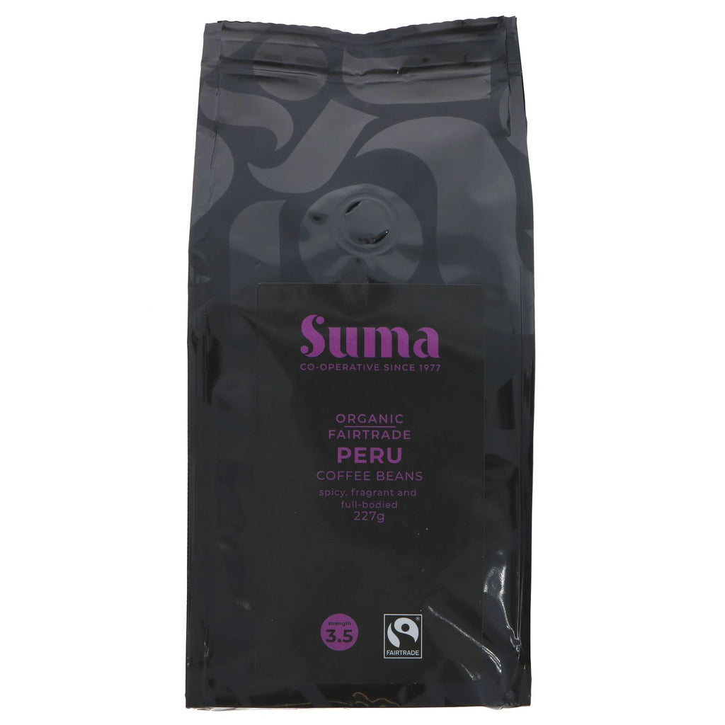 Suma | Peru Coffee Beans - Strength 3-4, Spicy, Fragrant | 227g