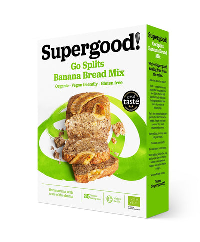 Supergood! Bakery | Go Splits! Banana Bread Mix | 250g