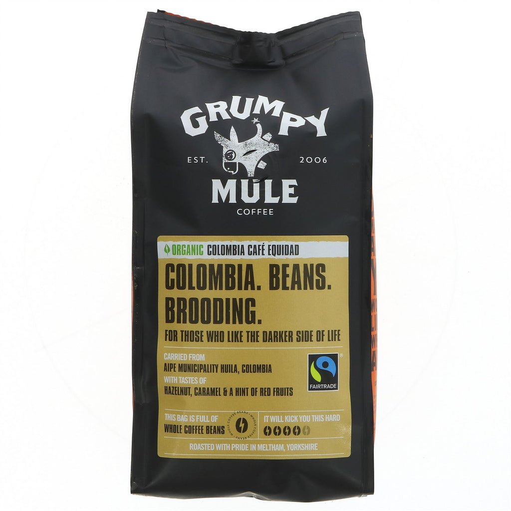 Grumpy Mule | Cafe Equidad - Colombia Beans | 227G
