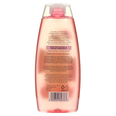 Refresh & revive with Dr. Organic's vegan Guava Body Wash - natural & revitalizing. Perfect for your daily shower routine.