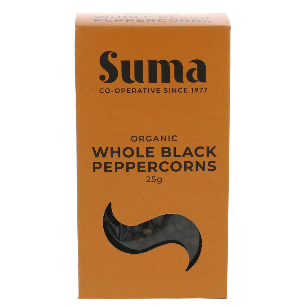 Suma | Peppercorns - black, organic | 25g