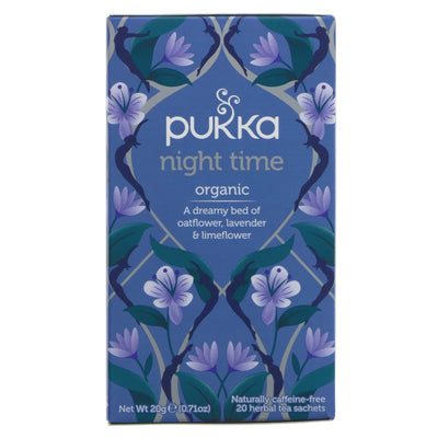 Pukka | Night Time - Oatflower, Lavender,Limeflower | 20 bags