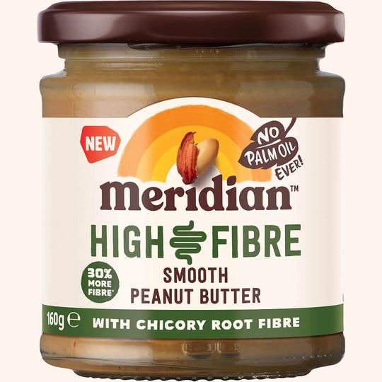 Meridian | High Fibre Smooth Peanut Buttr | 160g
