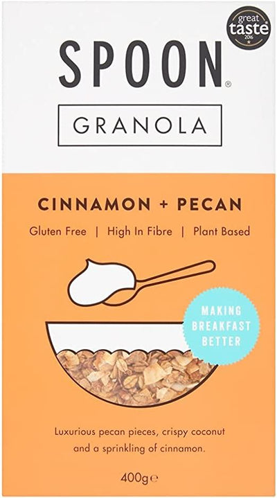Spoon Cereals | Cinnamon + Pecan Granola | 400g