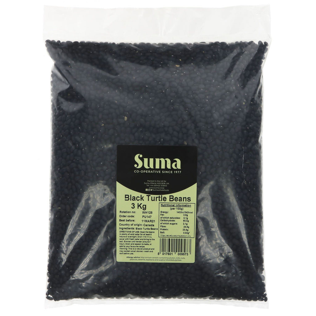 Suma | Black Turtle Beans | 3 KG