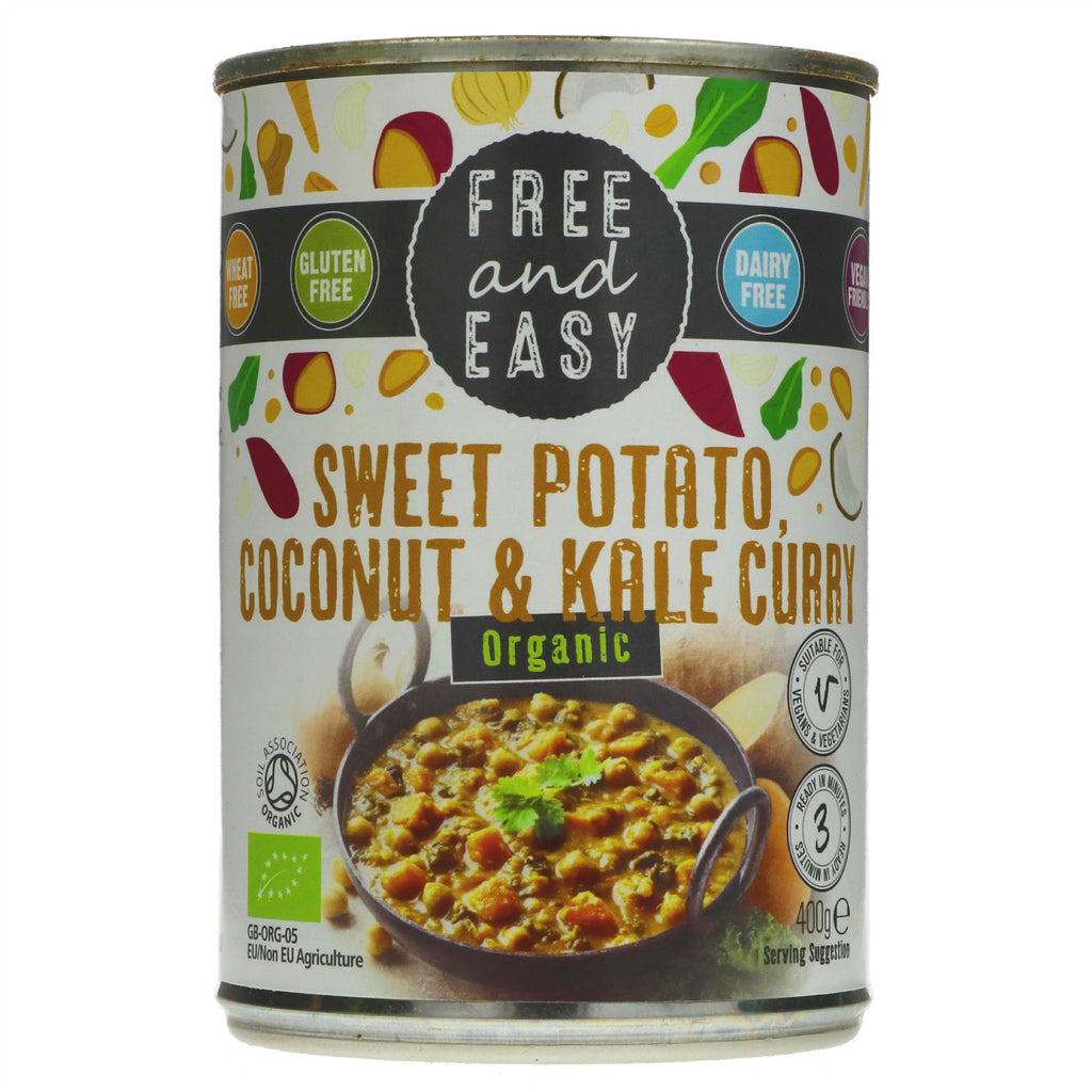 Free & Easy | Sweet Pot/kale/coconut Curry | 400G