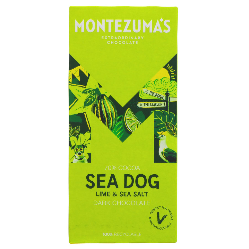 Montezuma's | Dark Chocolate Sea Dog | 90G