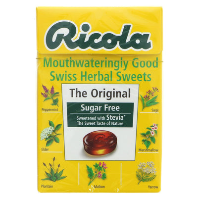 Ricola | Herb - sugar free - stevia sweetened | 45g