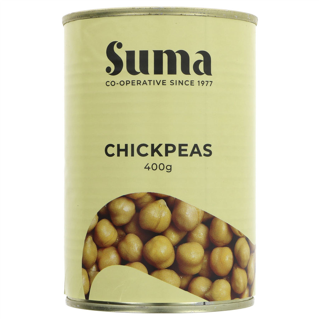 Versatile Suma Chickpeas - Perfect for Salads, Stews, Curries & More! High in Protein. Vegan-Friendly.