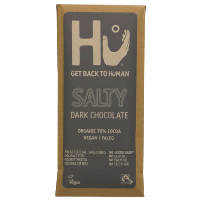 Hu | Salty Dark Chocolate Bar | 60g