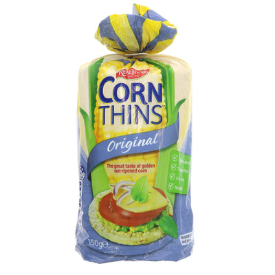 Real Foods | Corn Thins - Original | 150G