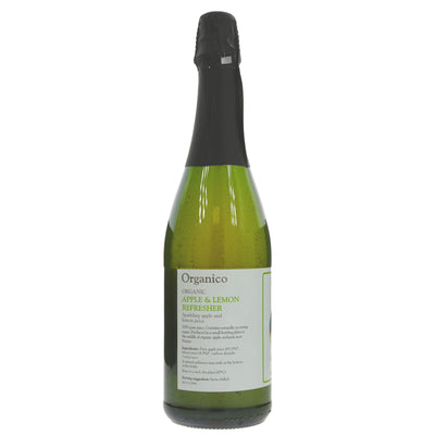 Organico's Organic Apple Lemon Refresher - guilt-free thirst-quencher with no added water, sugar, flavor or preservatives.