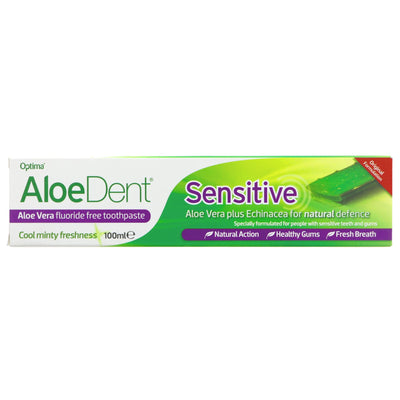 Aloe Dent | Aloe Vera Sensitive Toothpaste - with Echinacea | 100ml