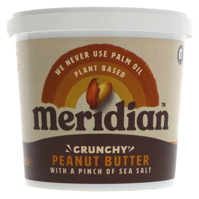 Meridian | Peanut Butter Crunchy + Sea Salt | 1KG