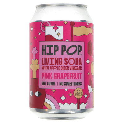 Hip Pop | Pink Grapefruit | 330ml