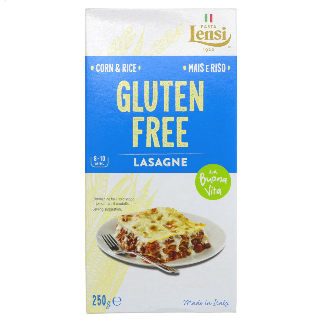 La Buona Vita | Gluten Free Lasagne Sheets - No Precook Required | 250g