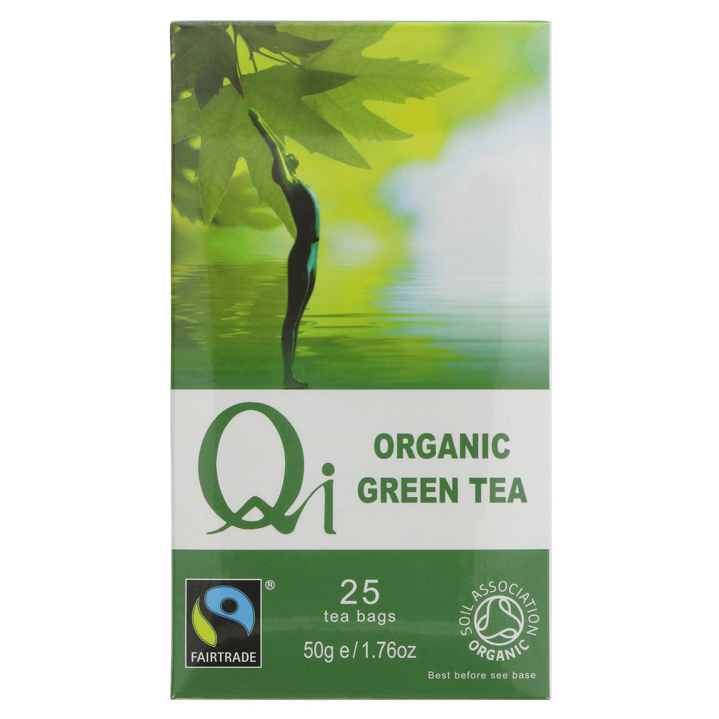 Qi | Fairtrade Green Tea | 25BAGS