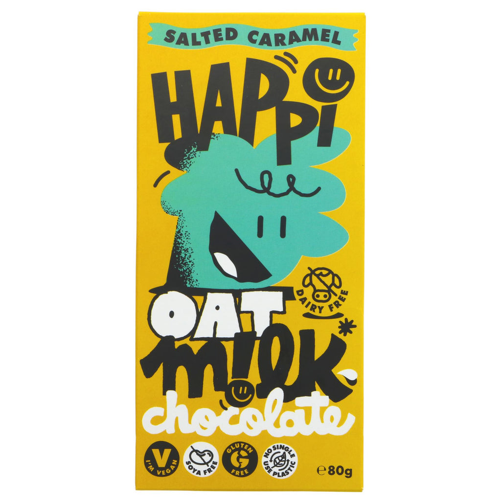 Happi | Vegan Salted Caramel Chocolate | 80g