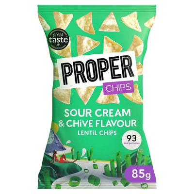 Properchips | Sour Cream & Chive Chips | 85g