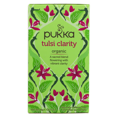 Pukka | Tulsi Clarity - Green, Purple & Lemon Tulsi | 20 bags