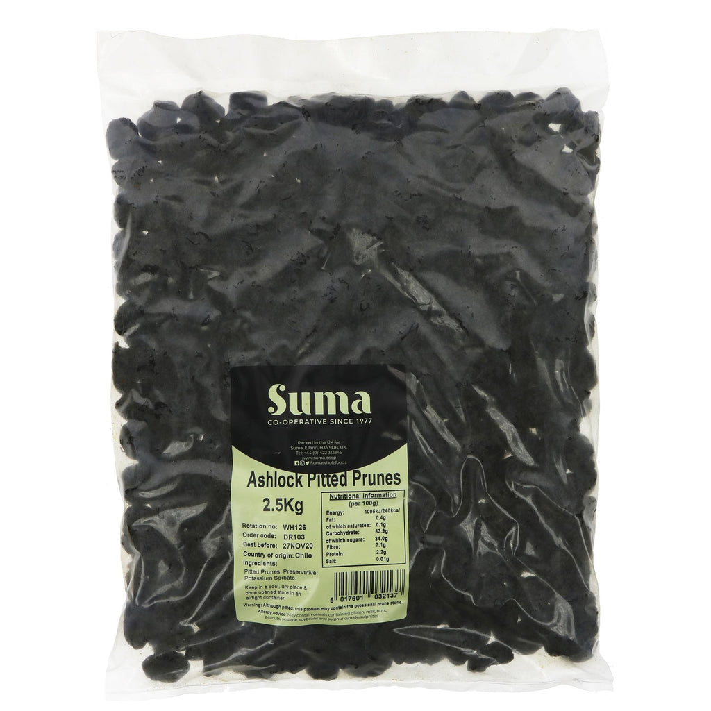 Suma | Prunes - Pitted, Ashlock | 2.5 KG