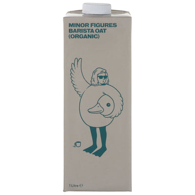 Minor Figures | Organic Barista Oat Drink - Formulated for Coffee | 1l