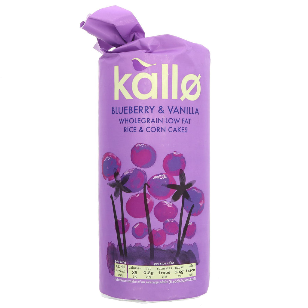 Kallo | Blueberry/van Rice/corn Cakes | 131G