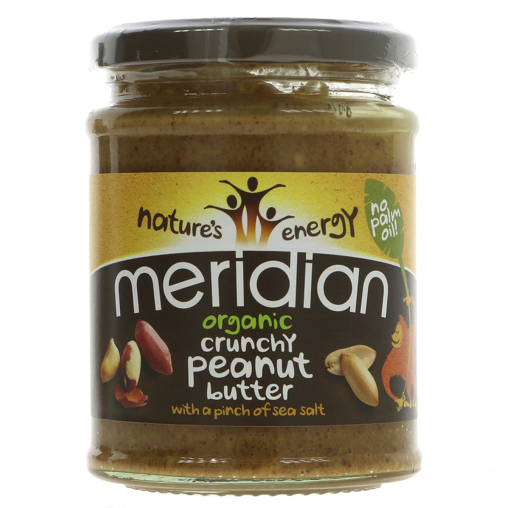 Meridian | Peanut Butter Crunchy + Salt | 280G