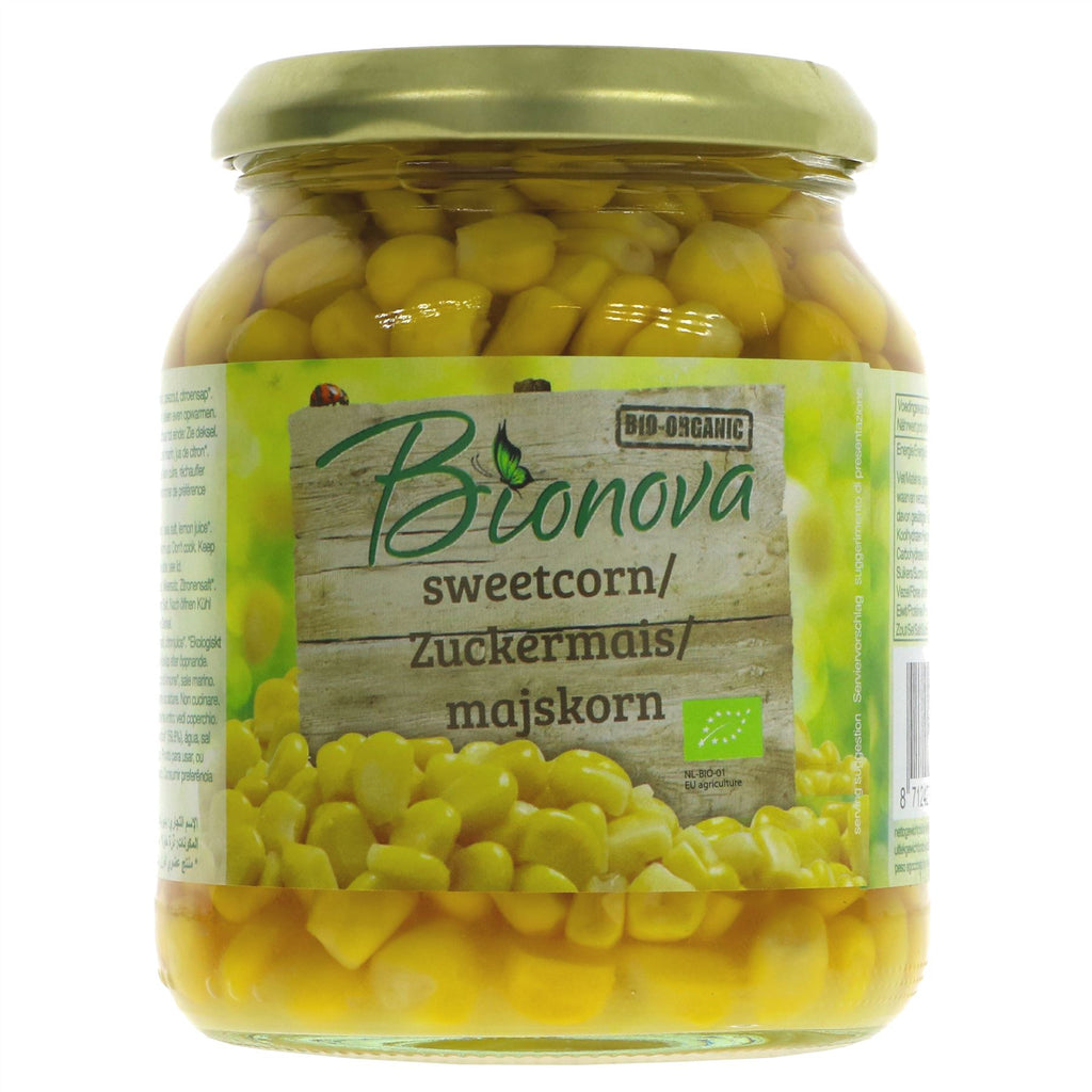 Bionova | Sweetcorn - organic - Jars | 340g