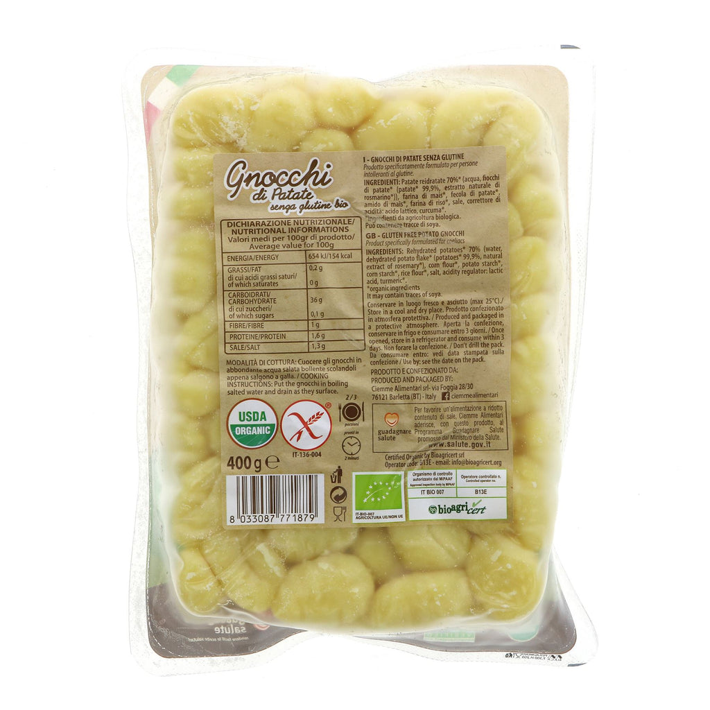 Organic, vegan, gluten-free gnocchi - perfect for any meal!