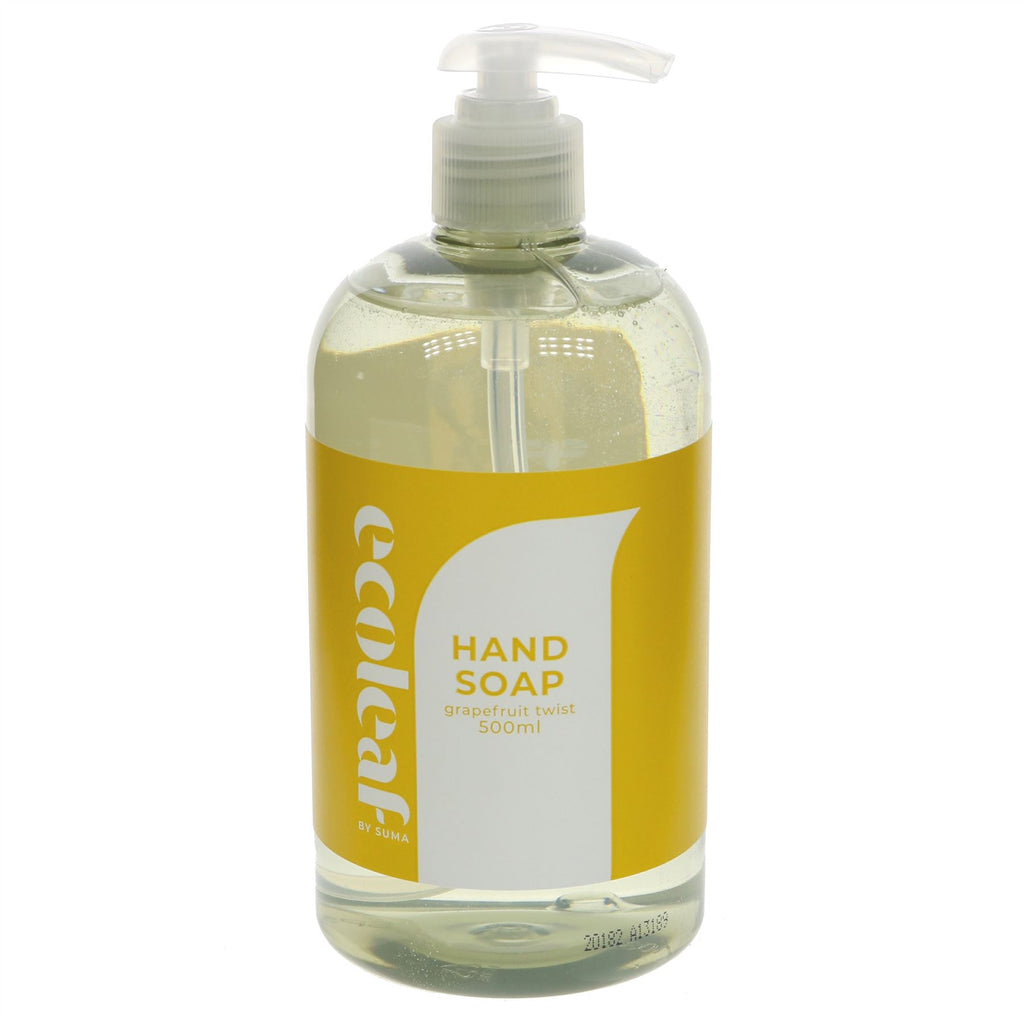 Ecoleaf | Liquid Hand Soap - Grapefruit Twist | 500ml