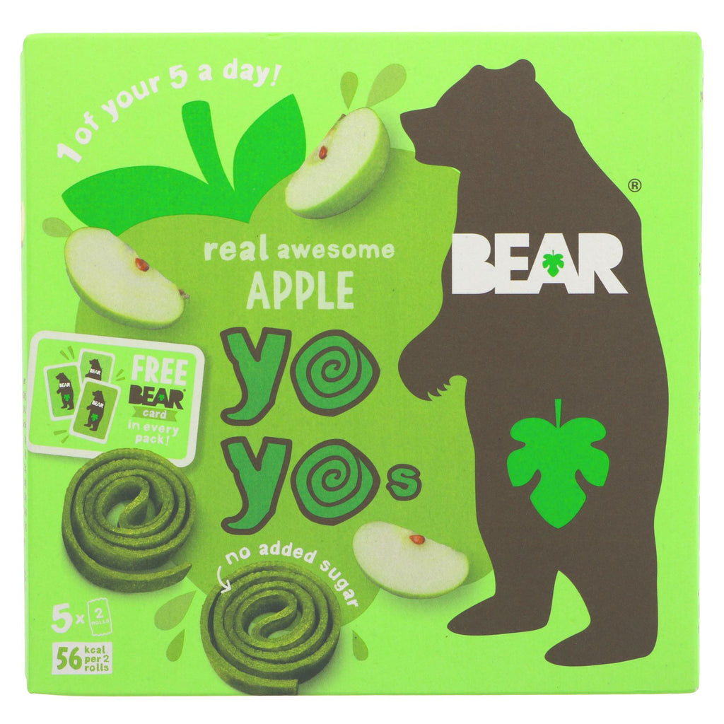 Bear | Yoyos - Apple Multipack | 5 x 20g