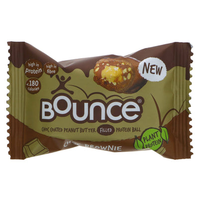 Bounce | Dipped Choc Brownie Protein Ball | 40g