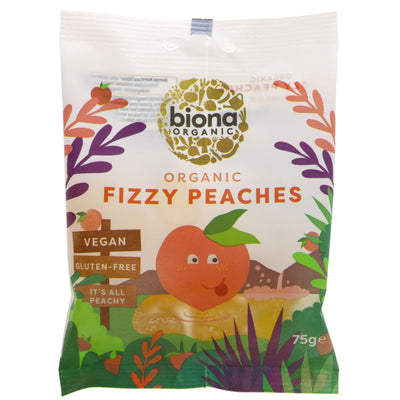 Biona | Organic Fizzy Peaches | 75g