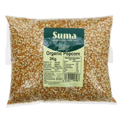 Suma | Popcorn - Organic | 3 KG