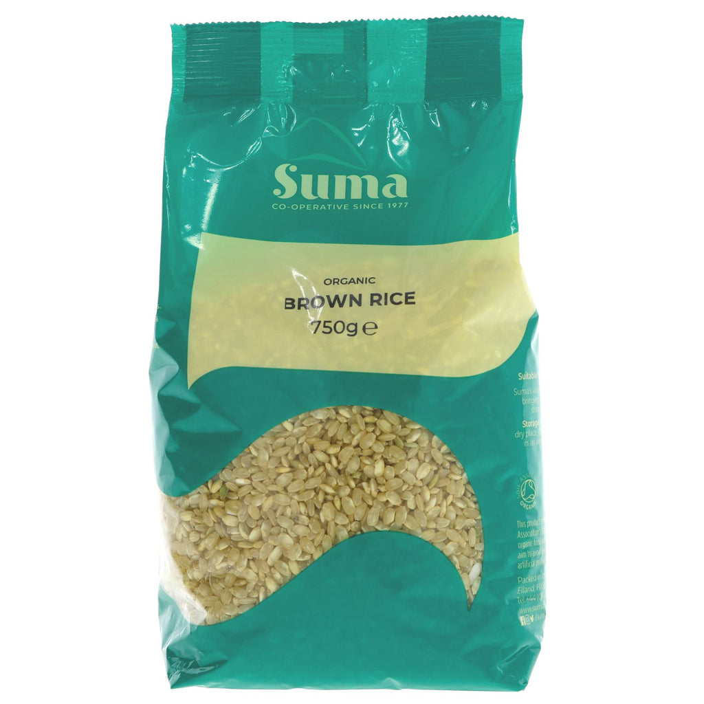 Suma | Rice-short grain brown organic | 750g