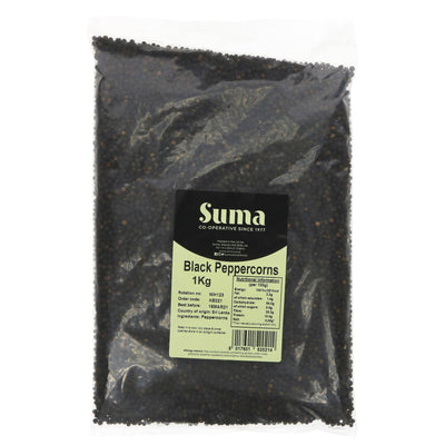 Suma | Peppercorns - Black | 1 Kg