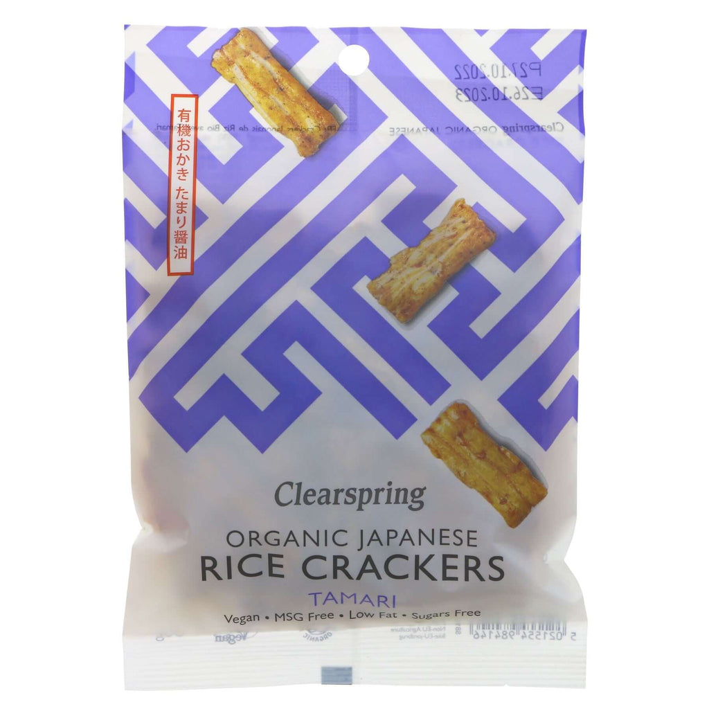 Clearspring | Rice Crackers - Tamari | 50g