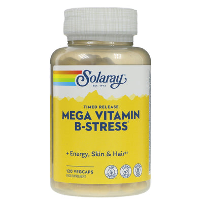 Solaray | Mega Vitamin B-Stress | 120 capsules