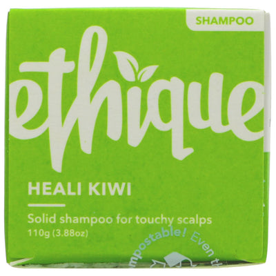 Ethique | Heali Kiwi Shampoo Bar - for touchy scalps | 110g