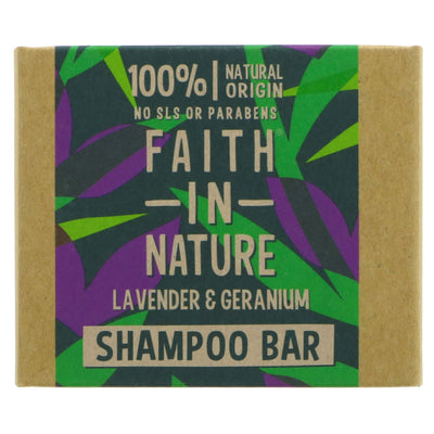 Faith In Nature | Shampoo Bar Lavender | 85g