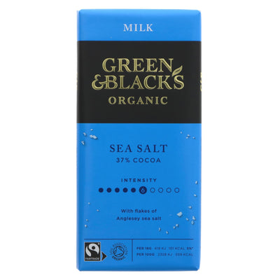 Green & Blacks | Milk Chocolate & Sea Salt | 90g