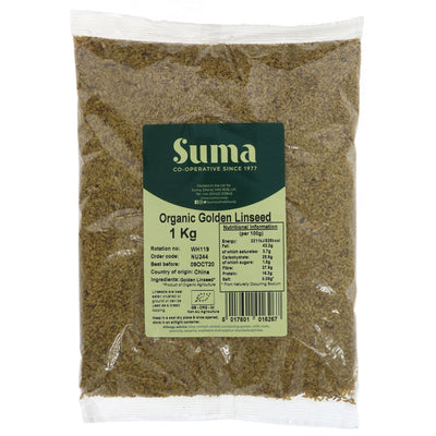 Suma | Linseed, Golden - Organic | 1 KG