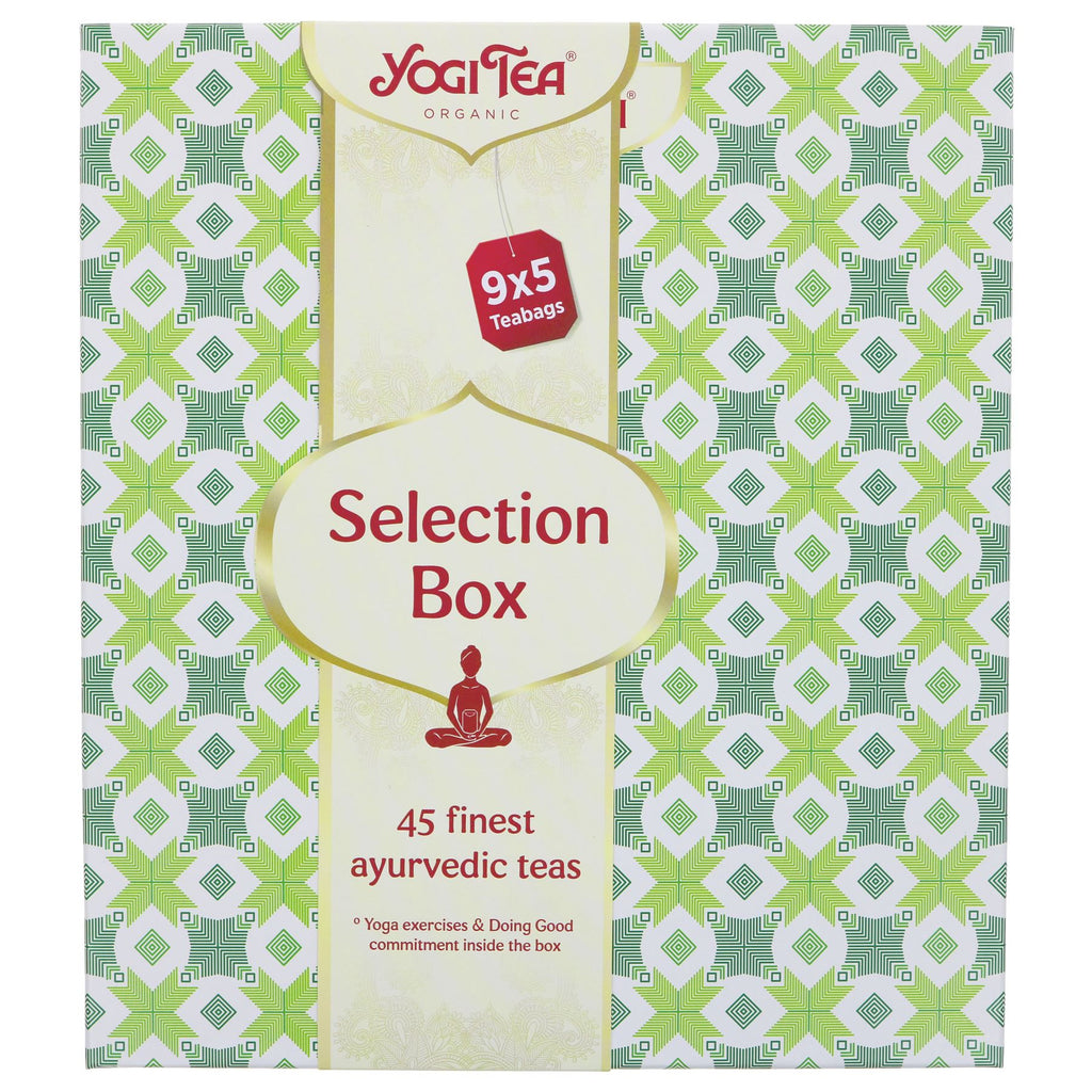 Yogi Tea | Yoga Selection Box - ayurvedic spice & fruit teas | 405g