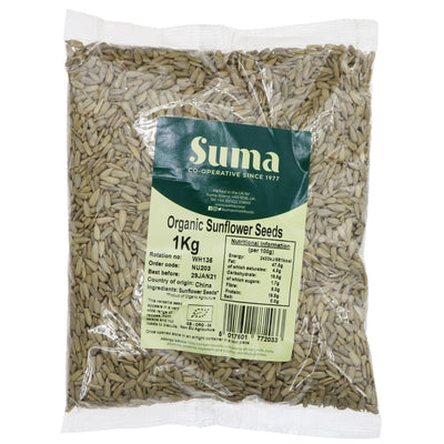 Suma | Sunflower Seeds - Organic | 1 KG