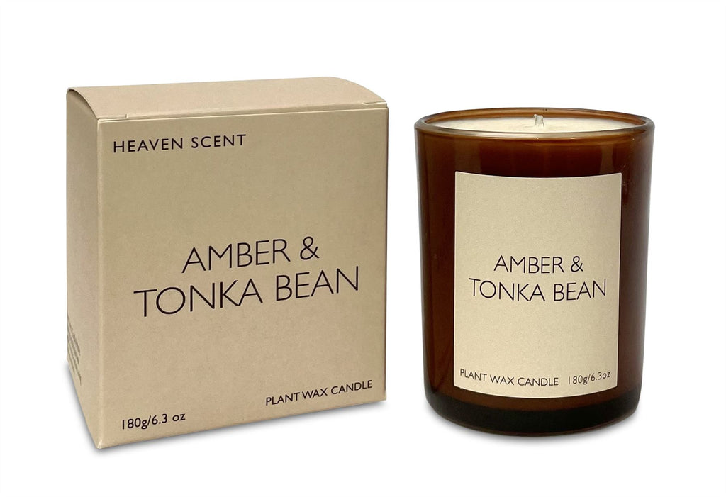 Heaven Scent | Amber & Tonka Bean Candle | 180g