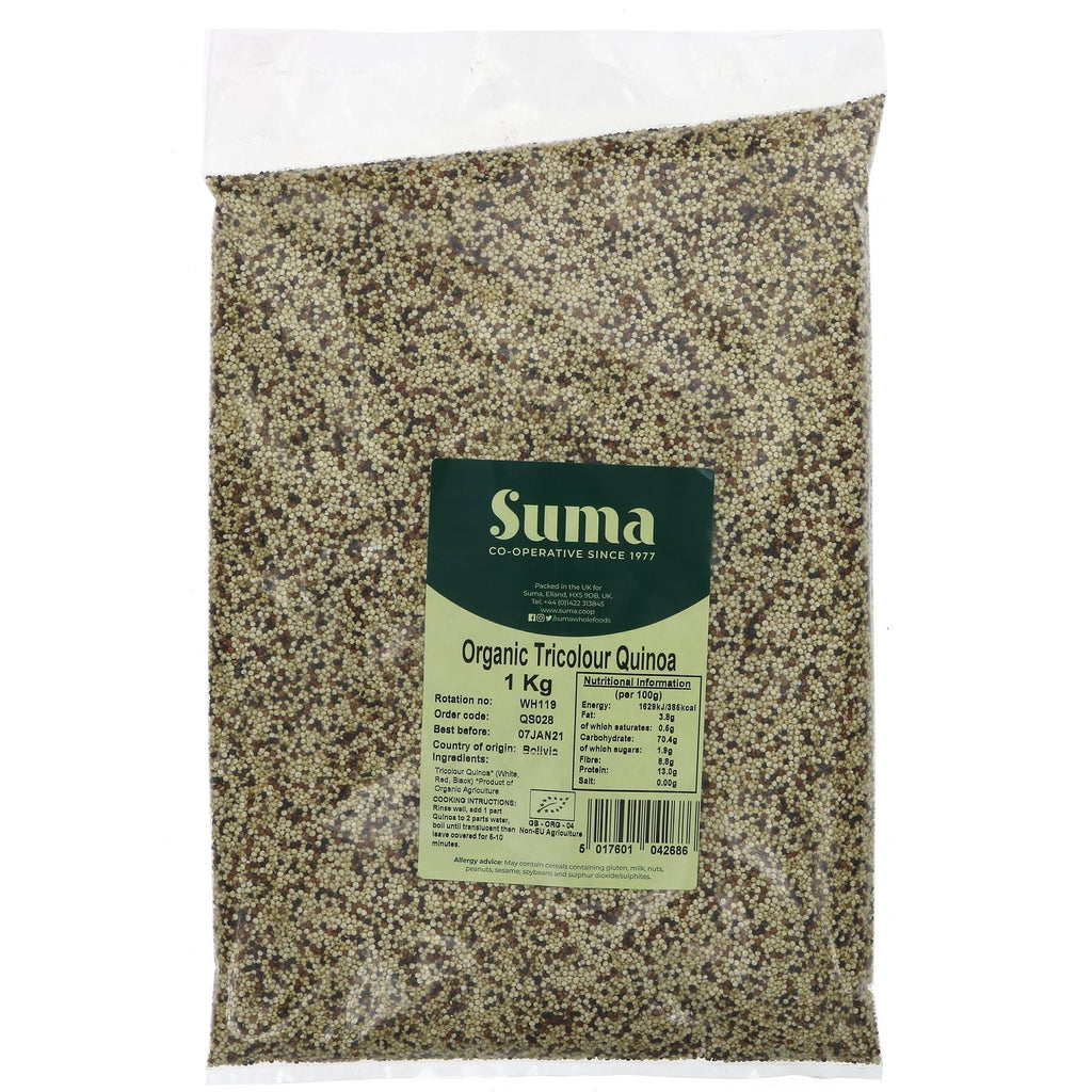 Suma | Quinoa, Tricolour - Organic | 1 KG